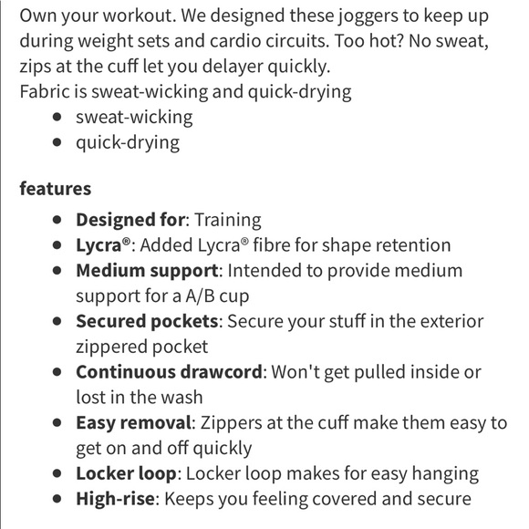 Lululemon Adapted State HighRise Jogger
Sonic Pink - Picture 7 of 8